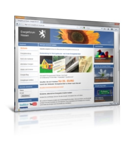 Webdesign Frankfurt: Energieforum Hessen Webdesign Energieforum Hessen