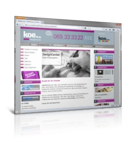 Webdesign Frankfurt, Joomla CMS, Schulung, Hosting koe48 Webdesign und Joomla Frankfurt - koe48 Druckerei, Werbetechnik